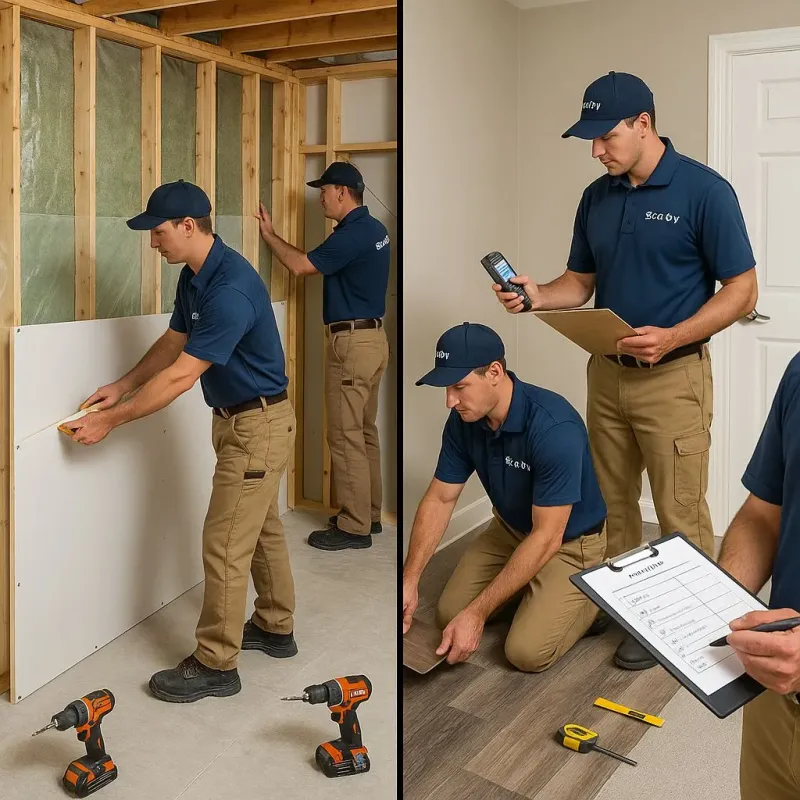 Repairs and Reconstruction process in San Leandro, CA